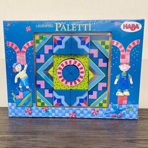 HABA LEGESPIEL PALETTI 2203 Arranging‎ Puzzle Game 36 Wooden Pieces Educational